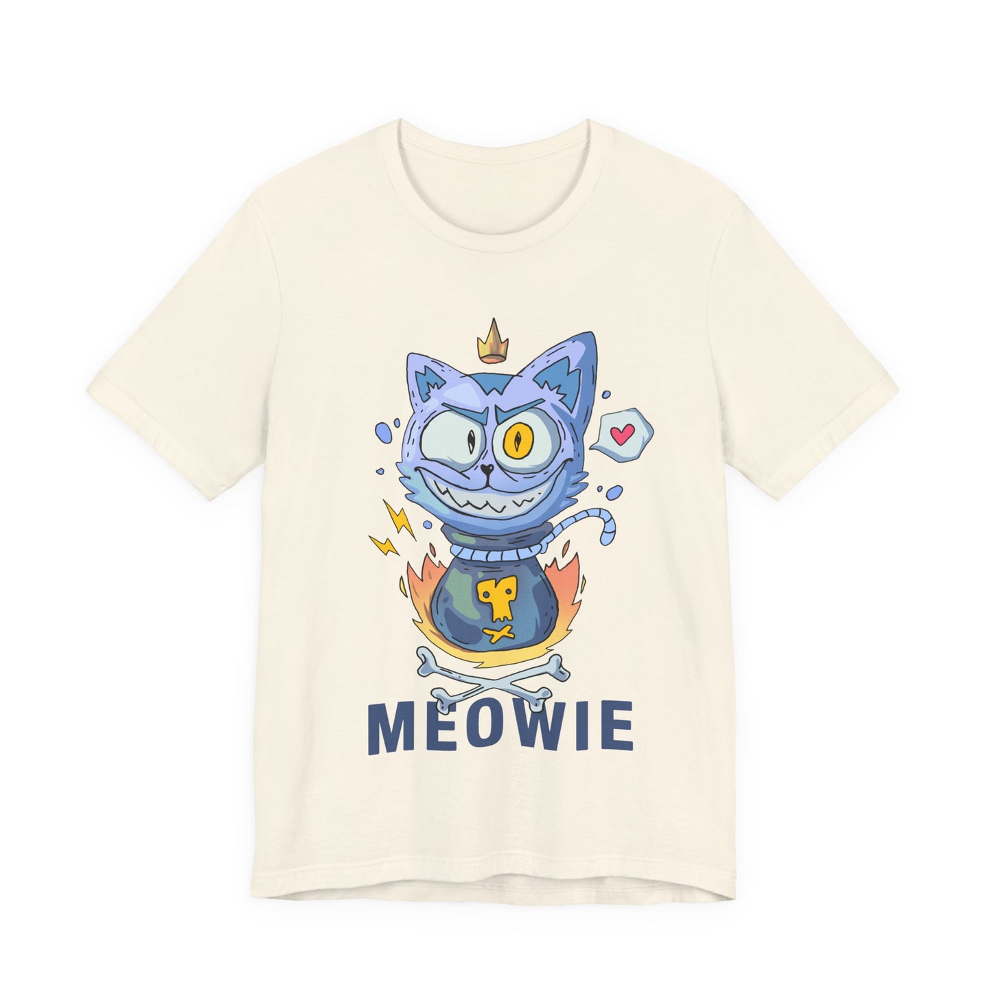 Meowie Crazy Cat Tee